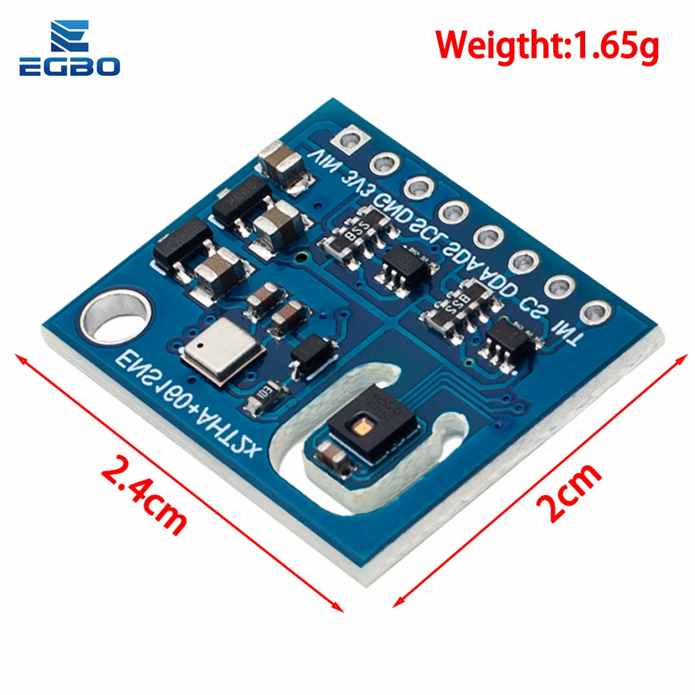 EGBO ENS160+AHT21 CARBON Dioxide CO2 eCO2 TVOC Air Quality And thumbnail 2