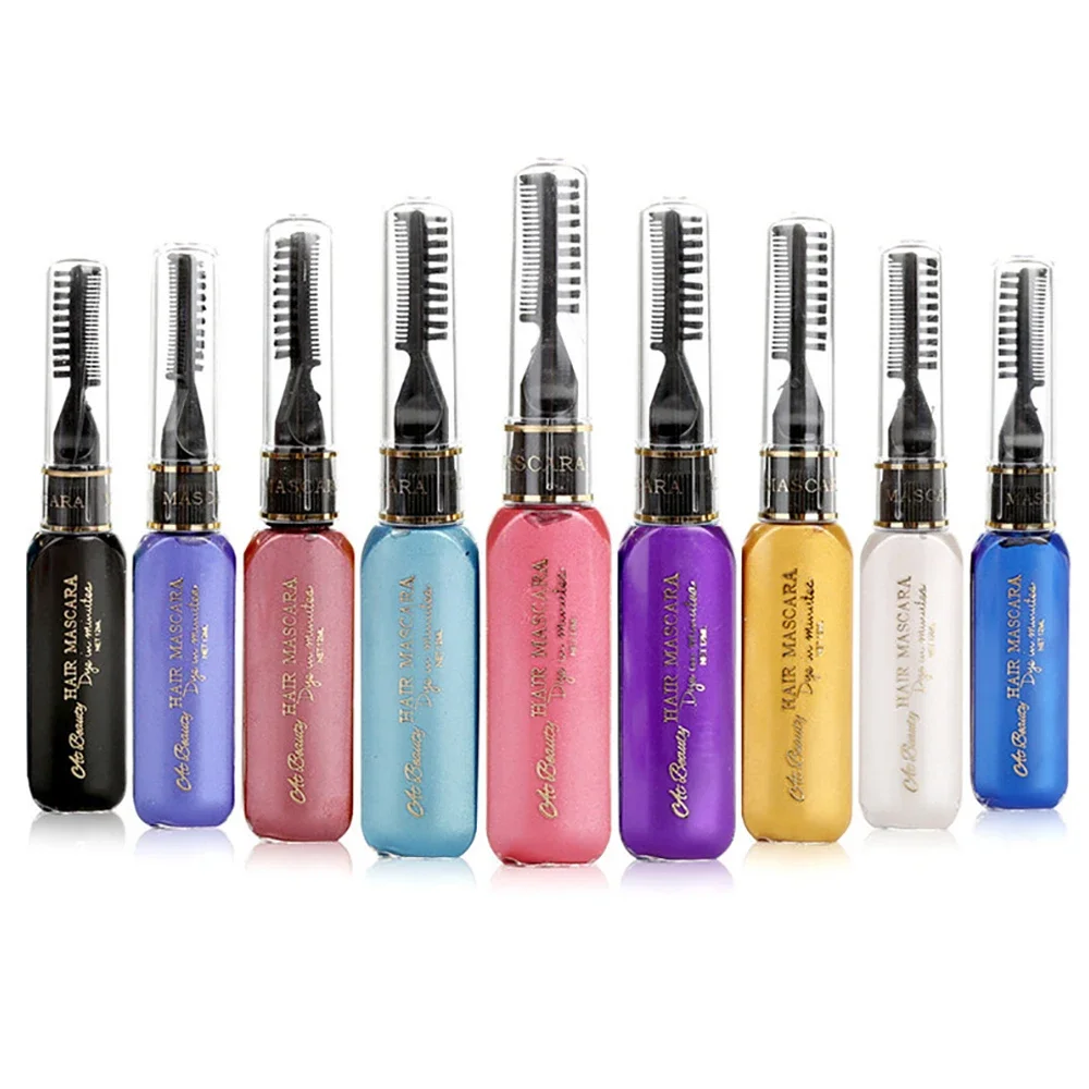 Hair Color Dye 13 Colors One-off Temporary Non-toxic DIY Washable One-time Dye Crayons