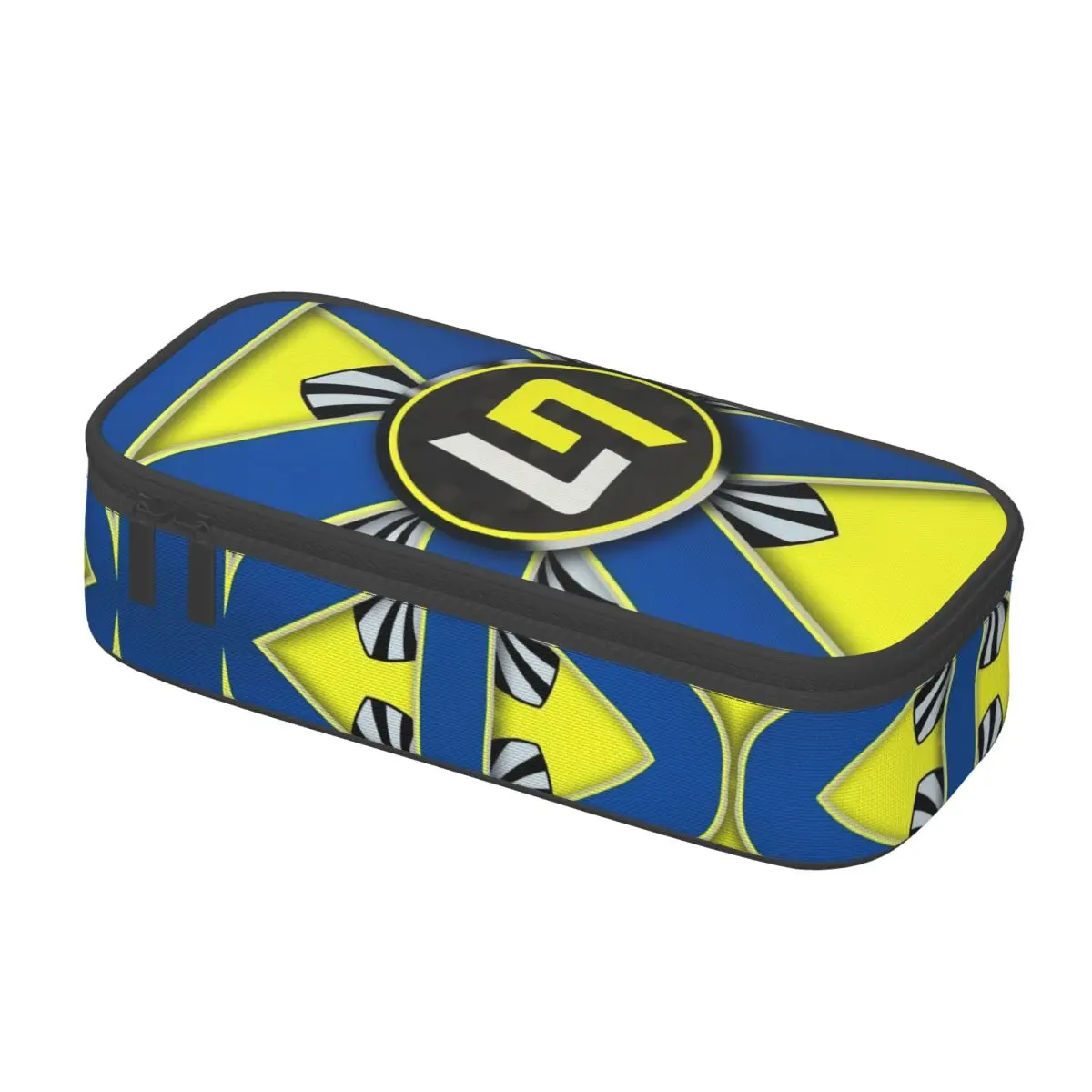 사용자 정의 영국 Lando Norris 레이싱 드라이버 연필 케이스 소년 소녀 대형 스토리지 펜 가방 상자 학교 용품