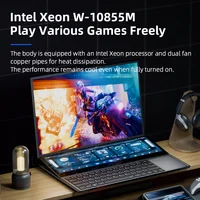 BYONE Dual Screen Gaming Laptop Computer 32GB/16GB DDR4 RAM 1TB/2TB SSD Intel 10th Gen Windows 11 Notebook Touch Laptop 2