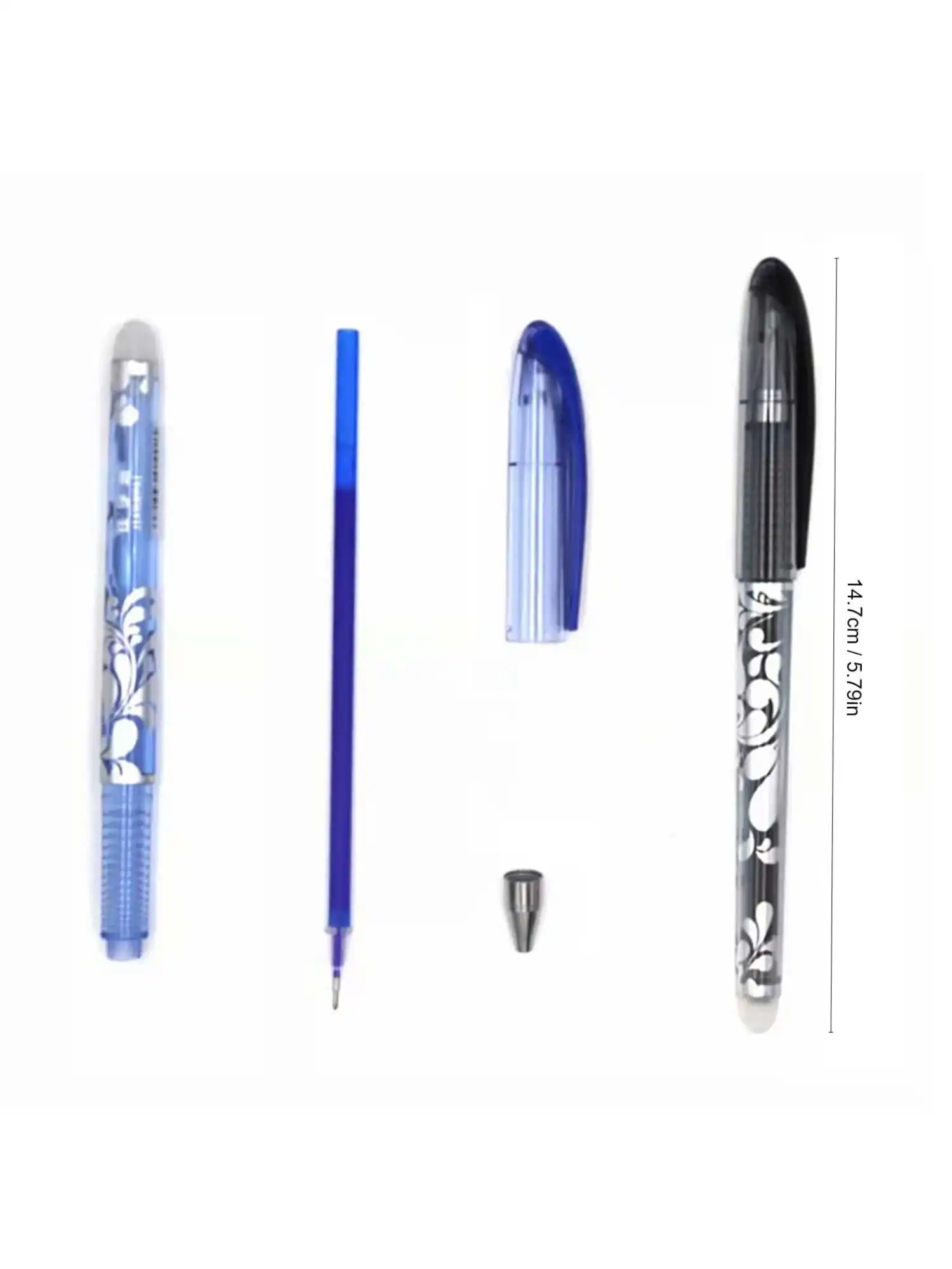 85 Pcs/Set Kawaii Erasable Pens Refill 0.5mm Gel Pen Gel Ink Stationery School Writing supplies for Notebook Office Student