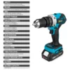 650NM 13MM Brushless Electric Drill 20+3 Torque Cordless Impact Drill Hammer Li-ion Electric Screwdriver For Makita 18V Battery 6
