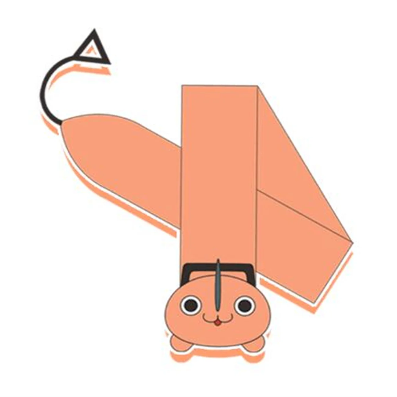 Anime Chainsaw Man Pochita Series Cute Plush Warm Scarf Neckerchief