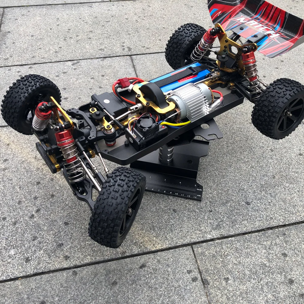 YSIDO RC 자동차 도구 작업 스탠드 조립 플랫폼 높이기 360 학위 회전 수리 스테이션 1/10 1/8 버기 크롤러 자동차