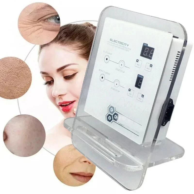 2 In 1 Anti Portable Microcurrent Bipolar RF Beauty Machine For Wrinkle Removal Slim Face Lifting 5Mhz Bipolar Radio Frequency 4