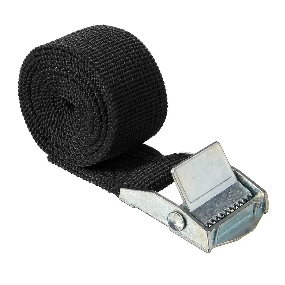 

1M Buckle Tie-Down Belt Cargo Straps For Car Motorcycle Bike With Metal Buckle Tow Rope Strong Ratchet Belt For Luggage Bag
