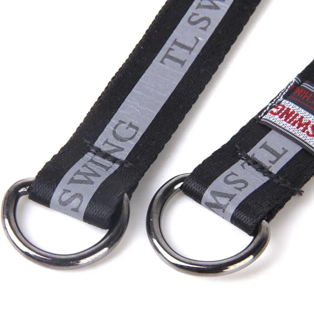 Pack of 2 swing strap holds 300KG with heavy duty carabiner and saucer swings sleeping bed and compact rope belt