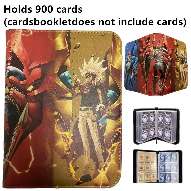 Yu Gi Oh High-Capacity Card Collection Album – Holds Up to 900 Cards, Perfect for Game Card Storage and Gifts for Kids