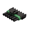 5/20/100sets 2.5 GM Delphi Automotive Female Male Weather Pack Electrical Socket Plug Automobile Connectors 1 2 3 4 6Pin Way 3