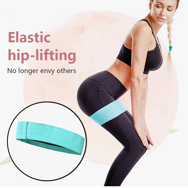 

Beautiful Hip Circle Exaggerates Hips Circle Squat Yoga Resistance Band Cotton Squat Hip Training Ring Elastic Band Tension Band