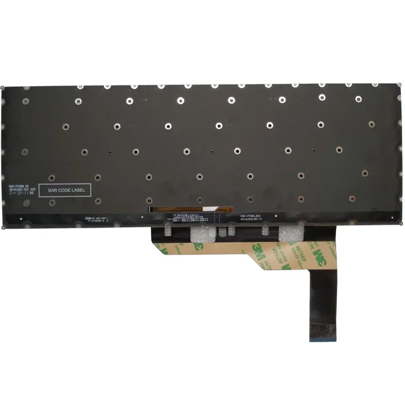 Teclado Retroiluminado dos Eua ou Espanhol Novo para Msi Modern 15 A10m A10ras A10rbs Ms1551 - Imagem 4