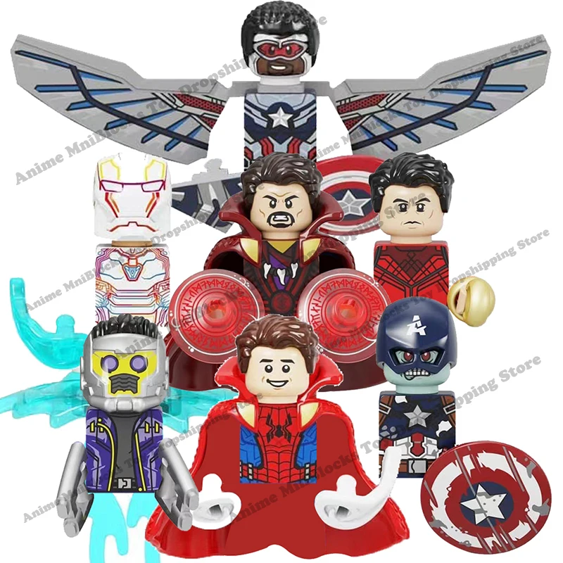 

NEW KF6145 KF1577 Disney anime bricks dolls Mini Action toy Figures Building Blocks Assembly Blocks kids birthday gifts