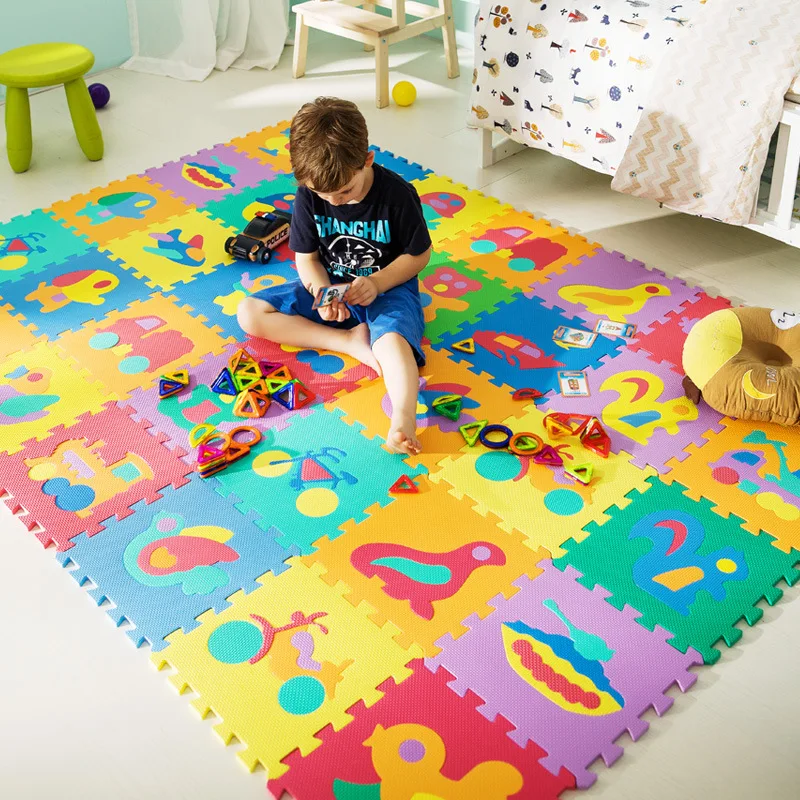 Animal Eva Foam Puzzle Playmats/Tiles Bulk