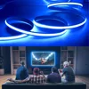 5V USB COB Led Strip Light White/Red/Green/Pink/Ice Blue/Yellow 320 Leds Flexible Ribbon DC Night Lamp TV Backlights Home Decor 6