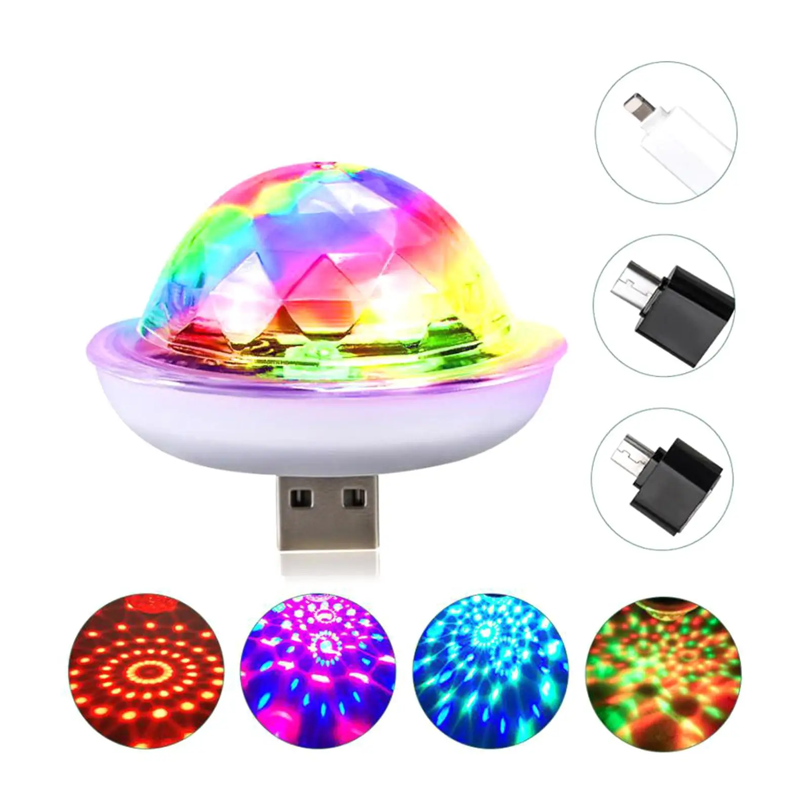 Auto Led Auto USB Atmosphäre Umgebungs Licht DJ RGB Bunte Notfall  Beleuchtung Licht PC Dekorative Urlaub Lampe Auto Zubehör