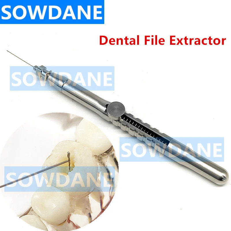 Dental Root Canal Restoration Holder Tool Root Canal File Extractor