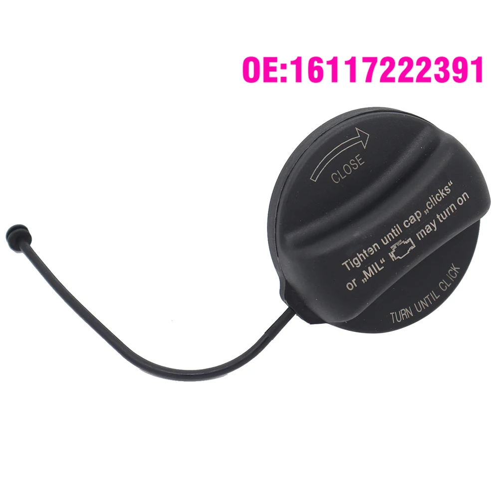 Fuel Gas Tank Filler Cap Cover for BMW X1 X3 X5 1 2 3 5 E F Series MINI Cooper Cabrio R55 R56 R60 MINI Countryman 16117222391 oil fuel cap fuel tank cover fuel tank cap