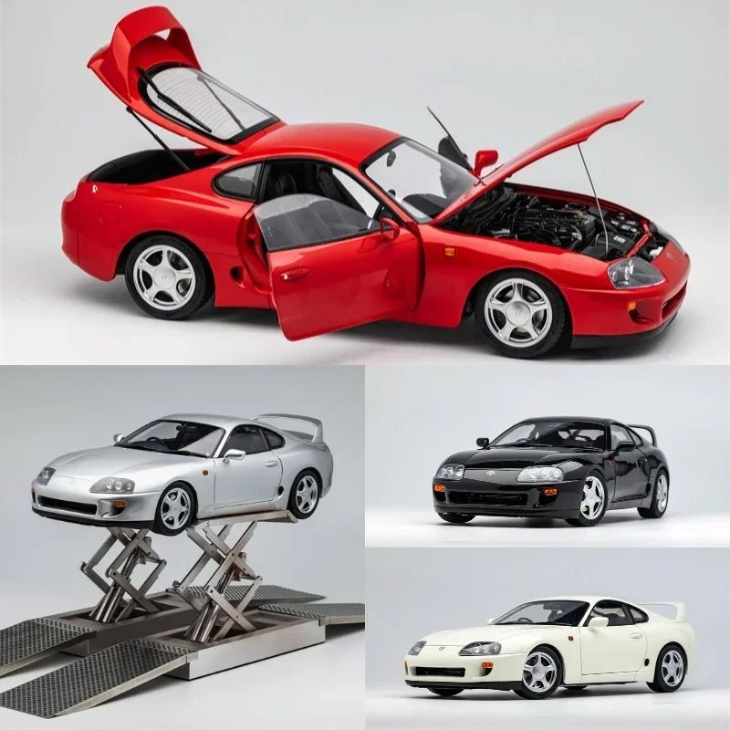 LCD トヨタ スープラ 1⁄18 ミニカー レッド LCD Models 1⁄18