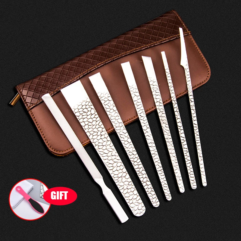 7pcs Professional Foot Care Pedicure Tool Set Exfoliate Cutter Feet