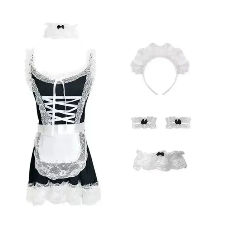 Women Dress Uniform Play Cute Girl Sexy Lingerie Cosplay Costume Maid Servant Anime Role Play Party Stage Lolita Clothing Exotic