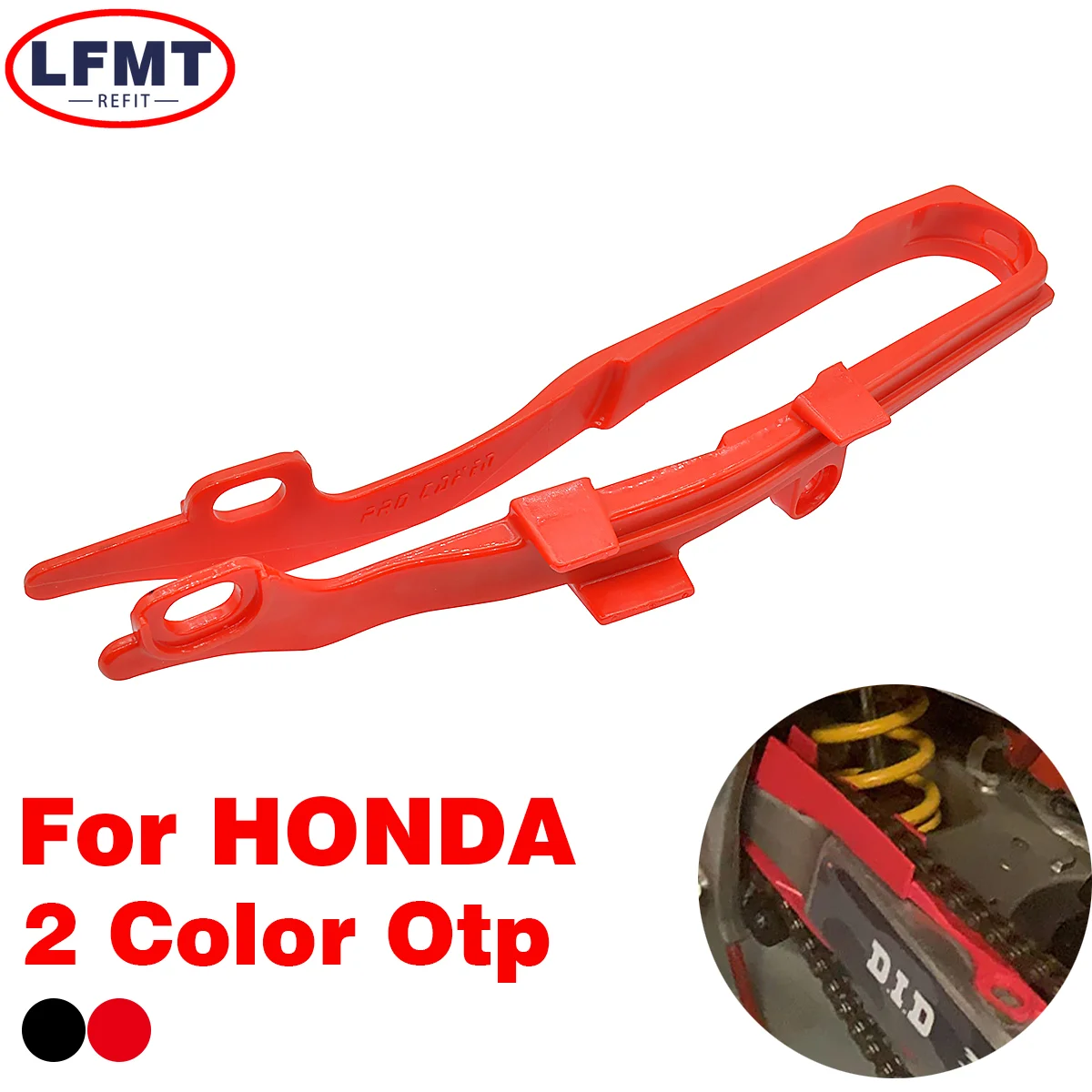 

Motorcycle Swingarm Chain Slider Guide Guard For Honda CRF250R 2010 2011 2012 2013 CRF450R 2009 2010 2011 2012 Dirt Pit Bike