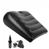Inflatable Pillow Triangle Wedge Cushion PU Leather Bolster Home Backrest Mat Air Mattress Sofa Bed Multifunctional Furniture 5