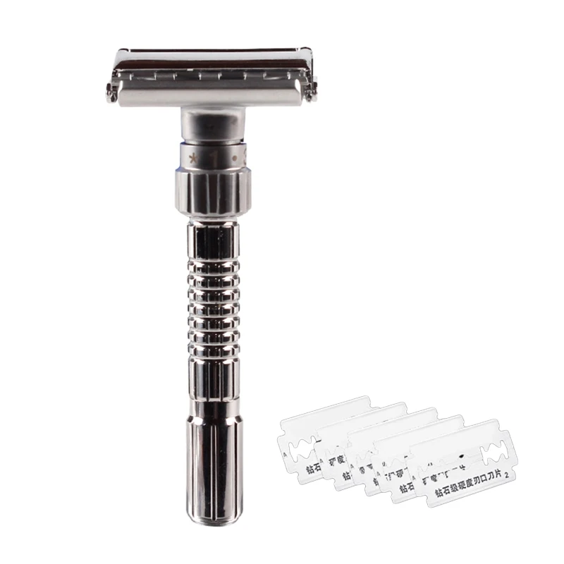 

Safety for Razor Manual for Razor for Men Adjustable 1-9 Close Shaving Double for Razor Drop Shipping