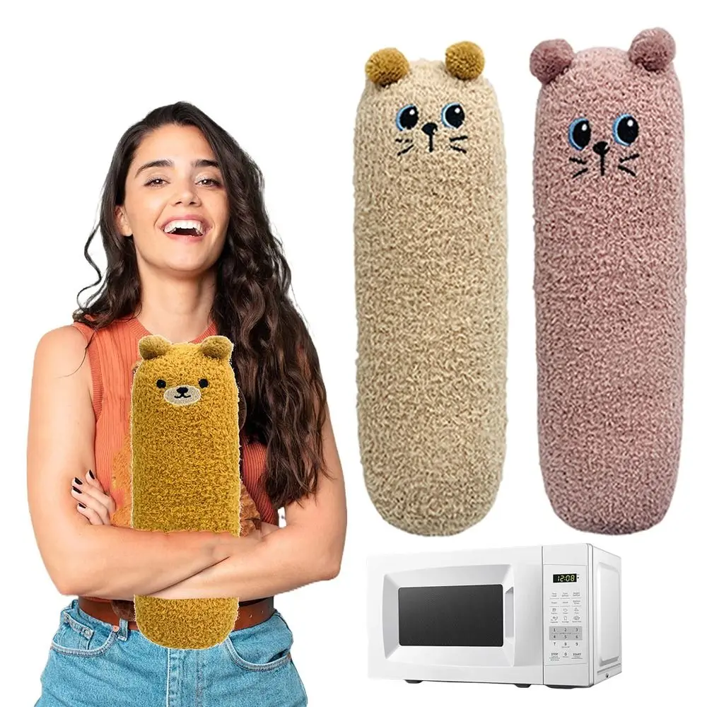 Microwave Heating Pad Dog Doll Plush Toys Heatable Warmies Stuffed Animals for Women Cramp Period Pain Relief