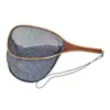 Fly Fishing Landing Net Soft Rubber Trout Net Catch and Release Net Outdoor Fish Tackle Tool Equipment 4