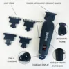 KM2293 Professional Barber Hair Trimmer Zero Gapped Cordless Rechargeable Men Clippers Detailer Finish Hair Cutting Machine ﻿ 6