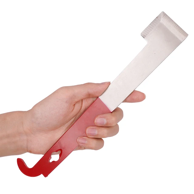 Rozsdamentes Acél Méh Kaptárhorogkaparó Multifunkcionális Méhészeti Kaptár Kaparó Méhészkészlet Keret Tisztítószerszáma - Image 4