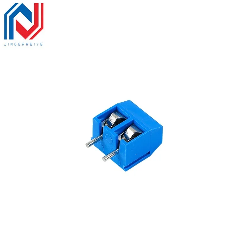 5/10Pcs KF301-5.0mm 4Pin PCB Mount Screw Spliceable Straight Plug-in Electric Terminal Block Wire Connectors Pitch 5mm KF301-4P