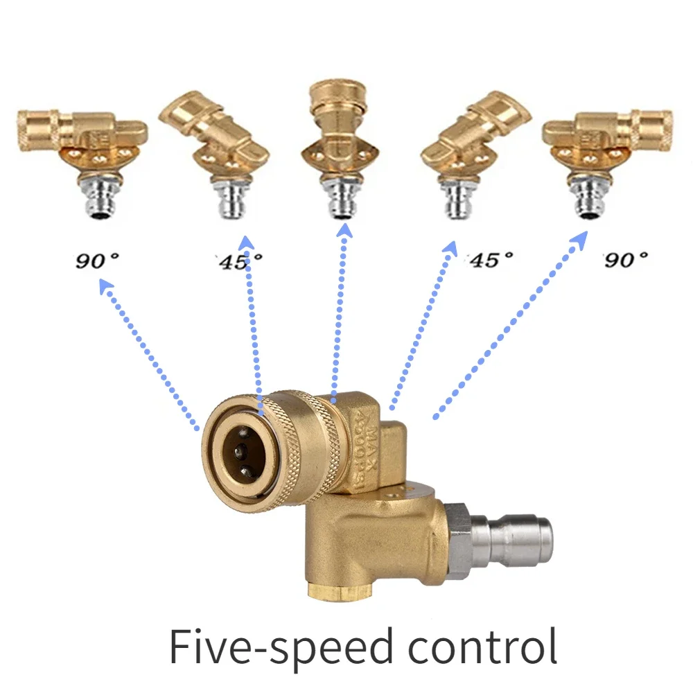Pressure Washer Car Washer Adjustable Jet Lance Wand Spear Nozzle Tip For Karche