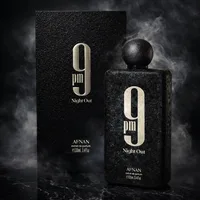 Parfum AFNAN 9PM 100ml Eau de Parfum Longue Durée Fruité Boisé Sucré Frais Masculin Lisse Riche Attractif Parfum de Luxe 1