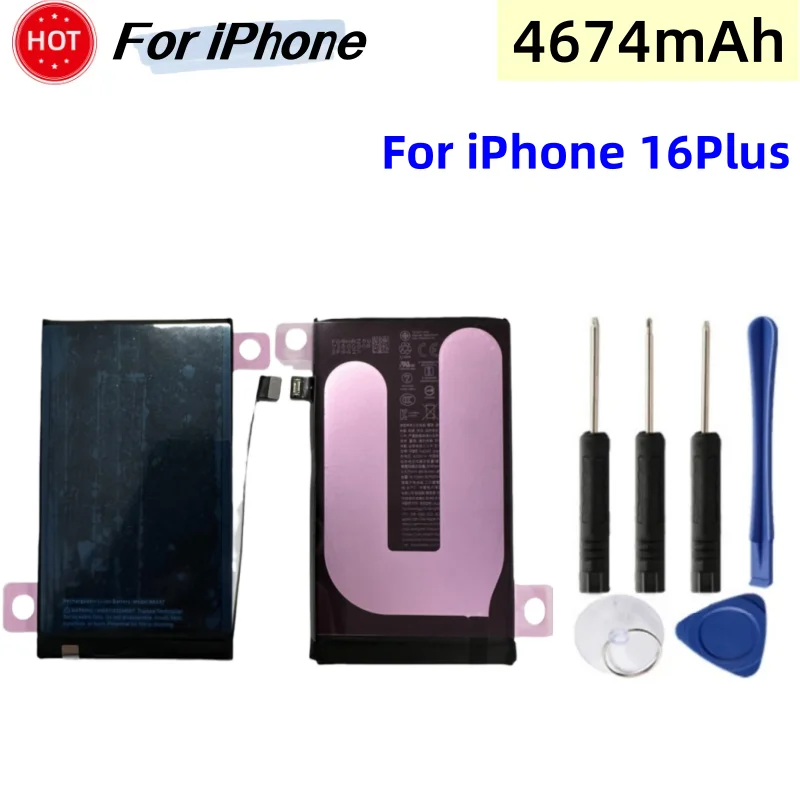 高品質充電式バッテリー iPhone 16 16 Pro 16 Pro Max 16Plus 交換用