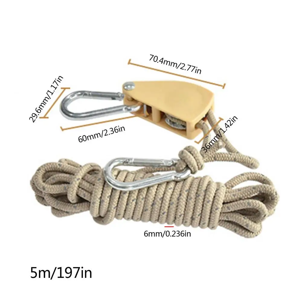 Pulley Rope Ratchet Hanger Grow Plant Lamp Pulley Rope Ratchet Ratchet Rope  Hanger For Gardening Grow Light Fixtures And Lifting - AliExpress
