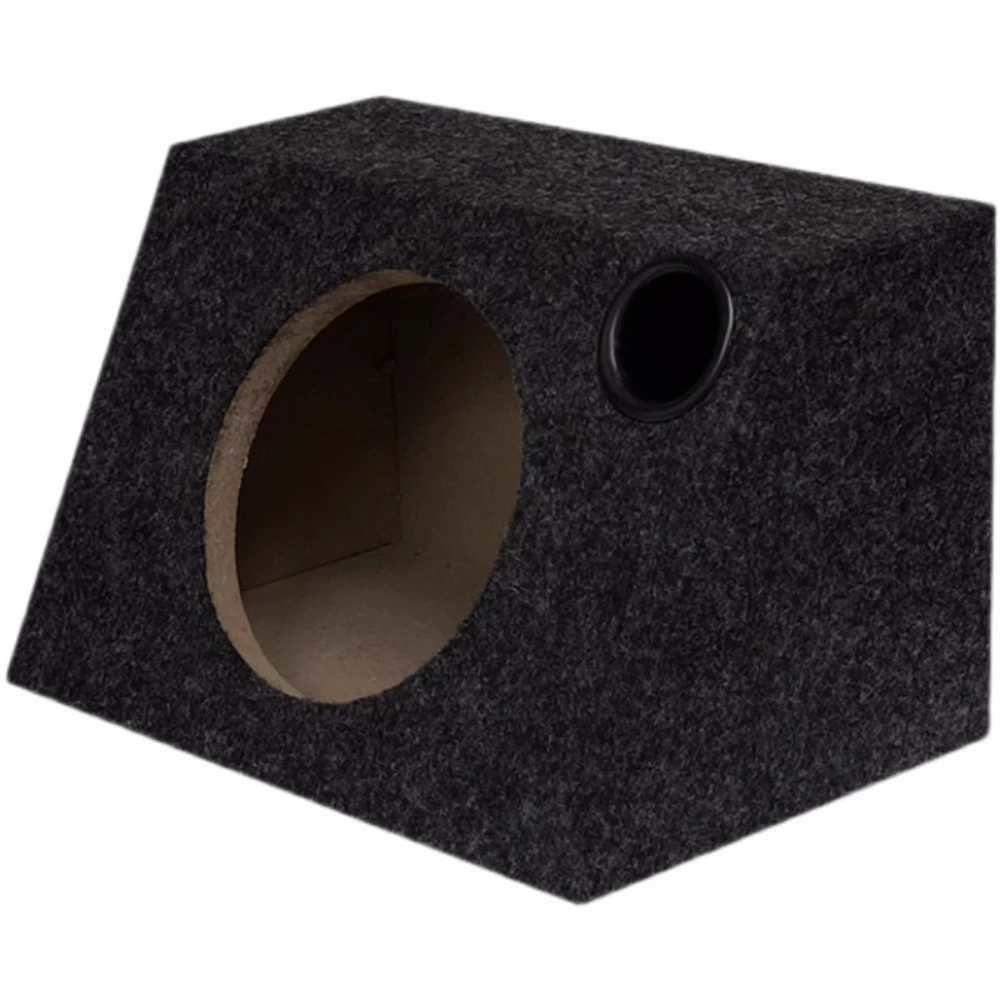 DIY Car Audio Modification, Passive 6.5-inch Speaker Trapezoidal Wooden Empty Box, Home/Car Subwoofer Shell