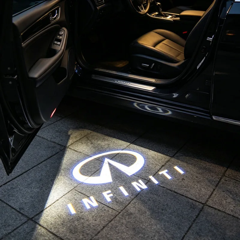 LED Car Door Logo Light HD Laser Welcome Lamp