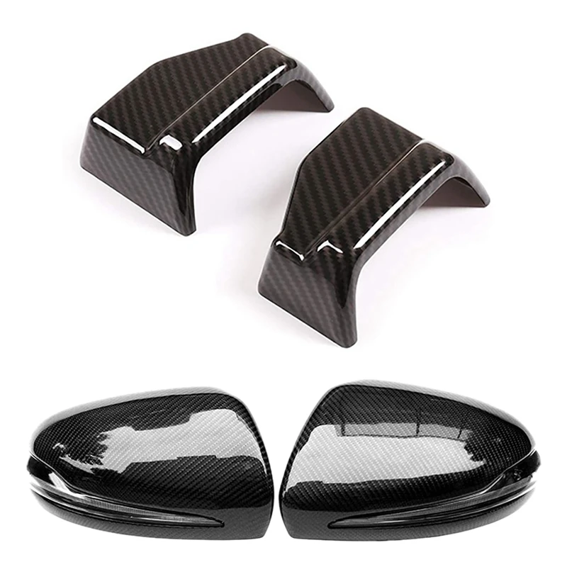 

4 шт., автомобильные аксессуары: 2 шт. крышек для боковых зеркал, крышки для зеркал и 2 шт. зеркальных крышек, отделка крышки