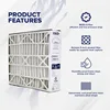 Trion Air Bear 20 x 25 x 5 Inch MERV 8 Air Purifier Filter Air Bear Supreme Right Angle Cub Cleaner Purification 3 Pack 2