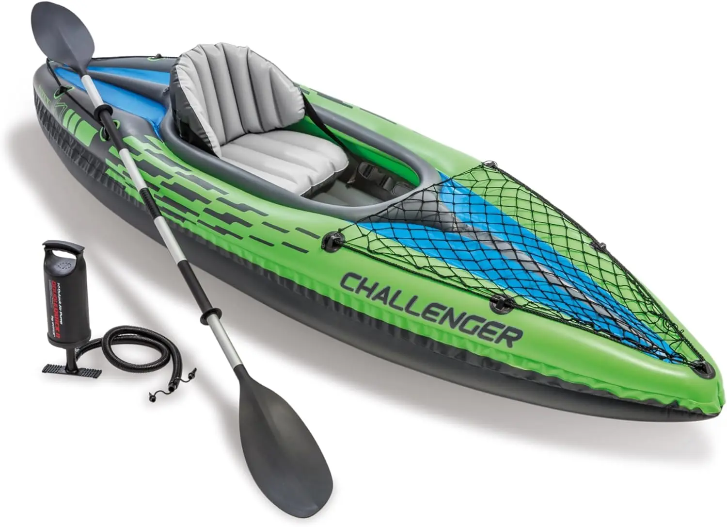

Inflatable Kayak Series: includes Deluxe 86in Kayak Paddles and High-Output Pump – SuperStrong PVC