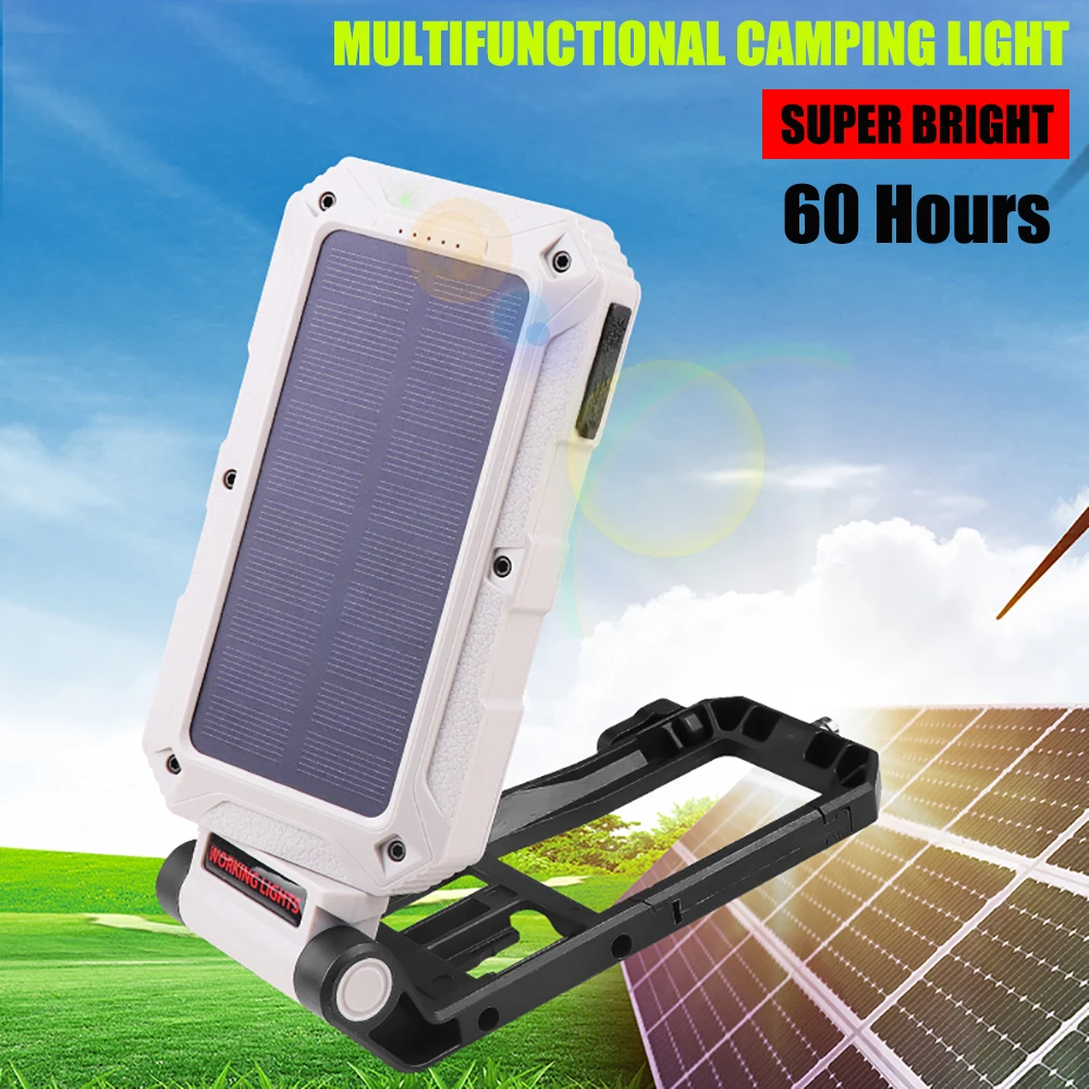 

10000 Вт светодиодный, палатка для кемпинга светильник, перезаряжаемый прожектор высокой мощности, наружное аварийное освещение, водонепроницаемая подвесная Ночная лампа