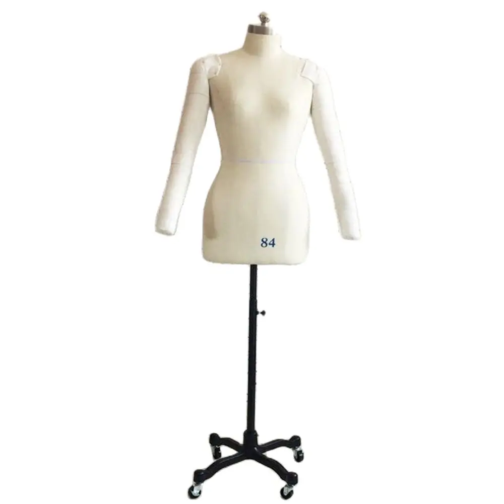 女性のためのセットアップマネキン、綿とリネンの生地で作られた