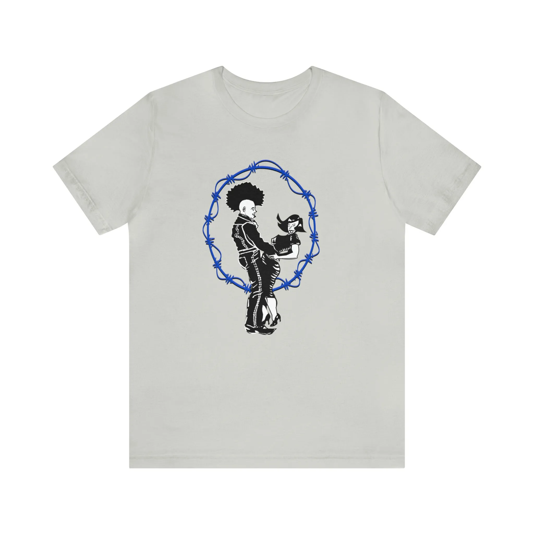 Cow Punq Dancers Unisex skjorte med korte ermer_voghion.com