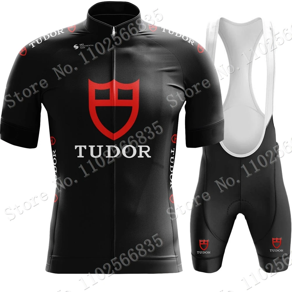 2023 Tudor Cycling Jersey Set Pro Team Cycling Jerseys Men Tudors