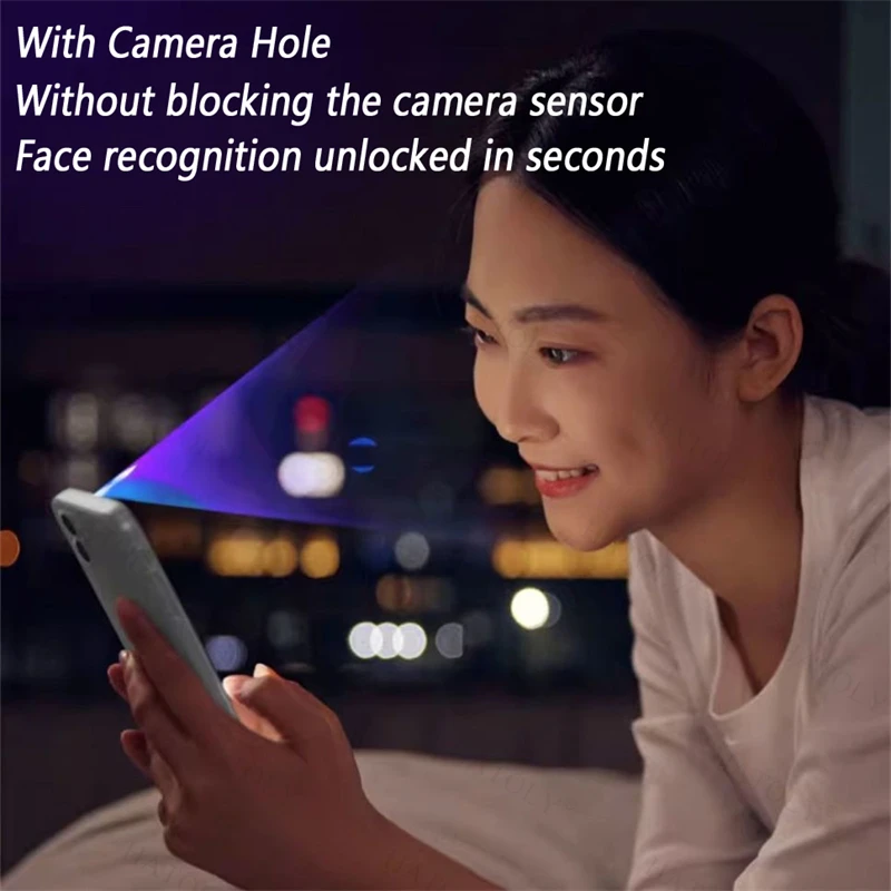 Premium Privacy Screen & Camera Lens Protector for Smartphones, 6.83-inch Tempered Glass