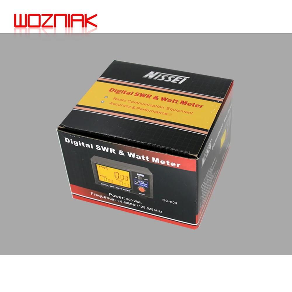 NISSEI デジタルSWR/Wattメーター DG-503 NISSEI DG-503 デジタルSWRワットメーター 取扱説明書