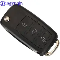 jingyuqin กุญแจรีโมทรถยนต์ 3 ปุ่ม 1K 0959753 N ID48 สําหรับ VW PASSAT b5 b6 Skoda แคดดี้กอล์ฟ JETTA โปโล 3