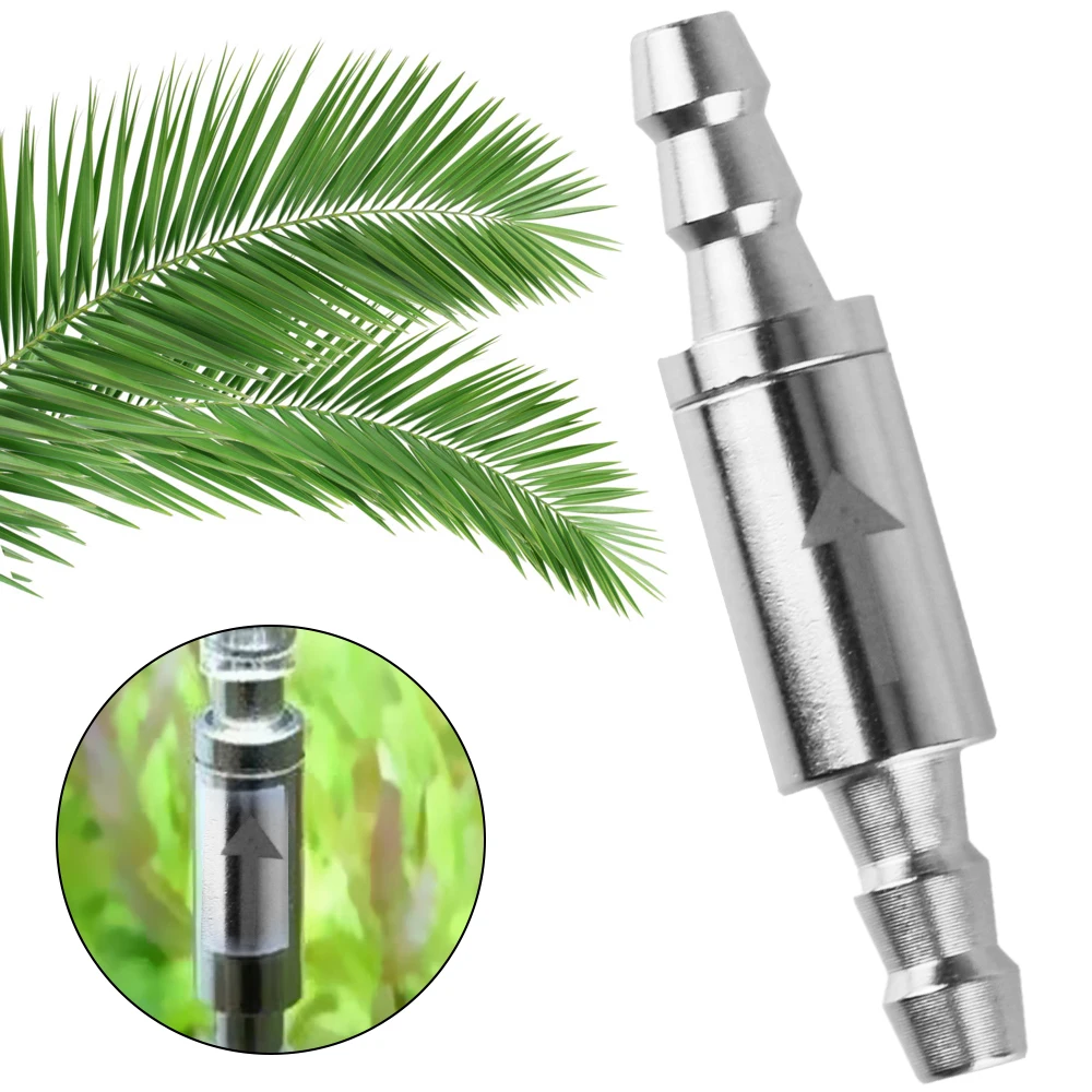 Dioxide Cylinder Stainless Steel Check Valve Non Return Water 4mm Aquarium Water Valve For CO2 equipment To CO2 System Diffuser 4