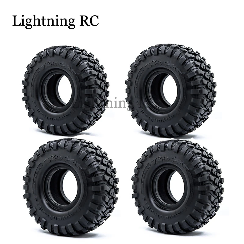 Rc 120Mm 1.9 "Gomma Rocks Pneumatici Per 1:10 Rc Rock Crawler Axial Scx10 Canyon Trail 105 Cerchi Trx-4 Trx6 #8174